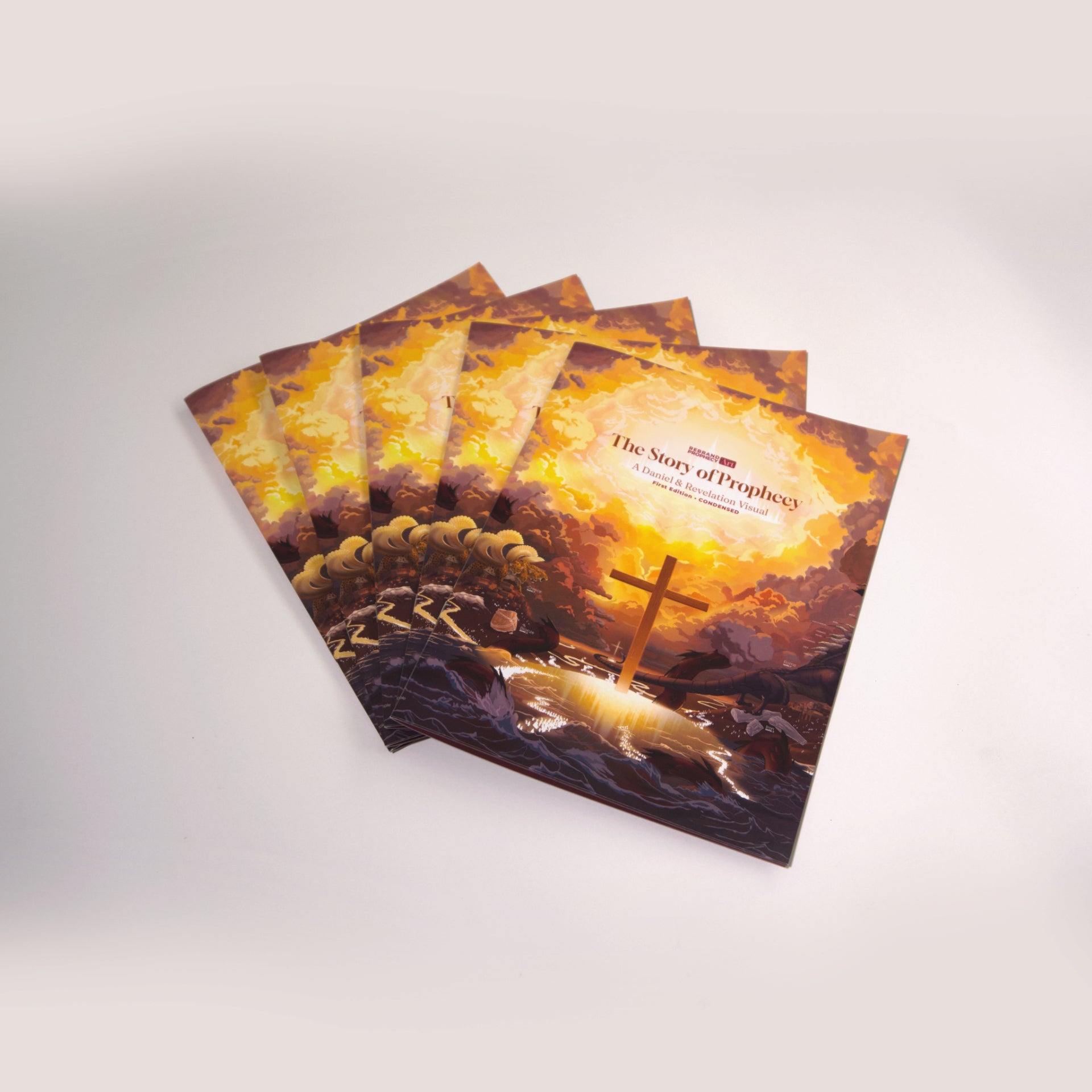 The Story of Prophecy | Bible Prophecy guide booklet - Bible Prophecy Christian Home Decor Artwork - Daniel & Revelation Art - The Great Controversy illustration - kingdoms in Bible Prophecy, Empires throughout history