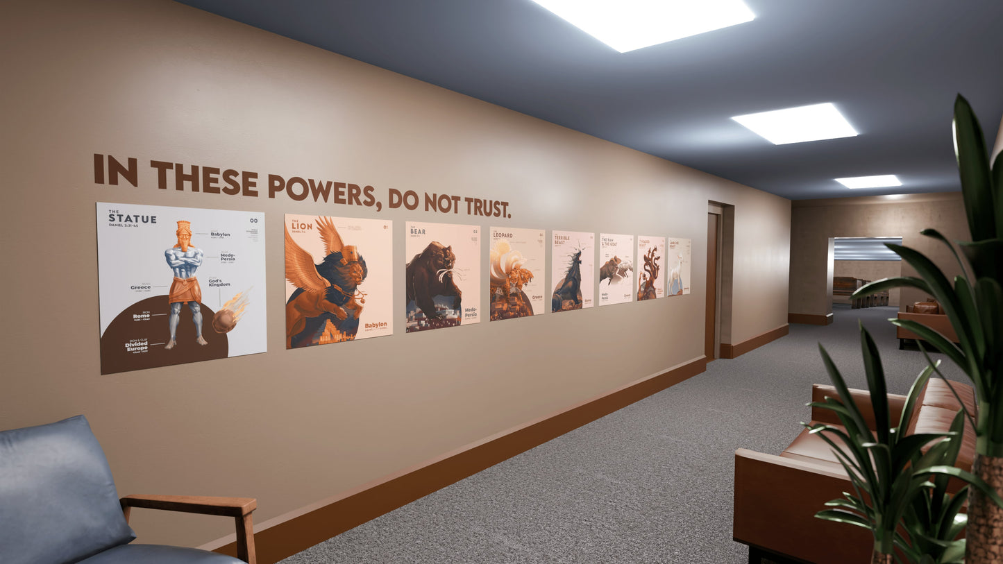 The Kingdoms Collection | Daniel & Revelation Wall Art
