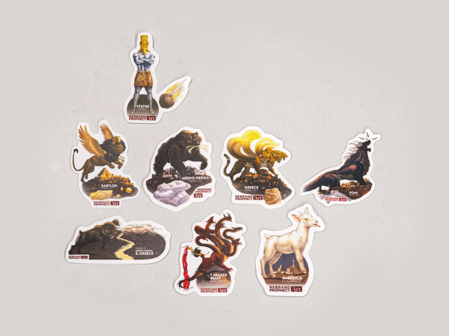 The Story of Prophecy | Stickers 8pc