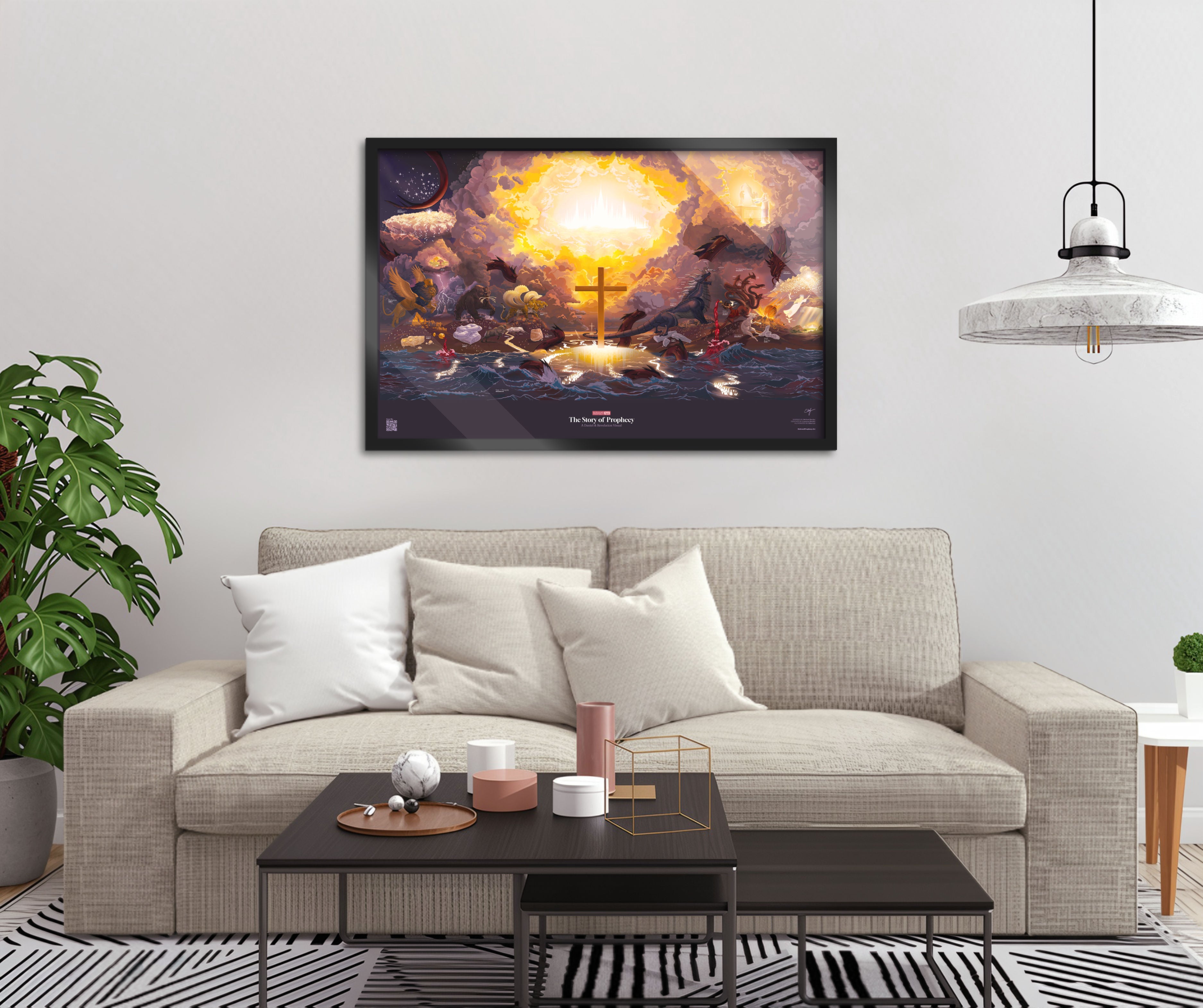 The Story of Prophecy | Framed Posters – Rebrand Prophecy Art