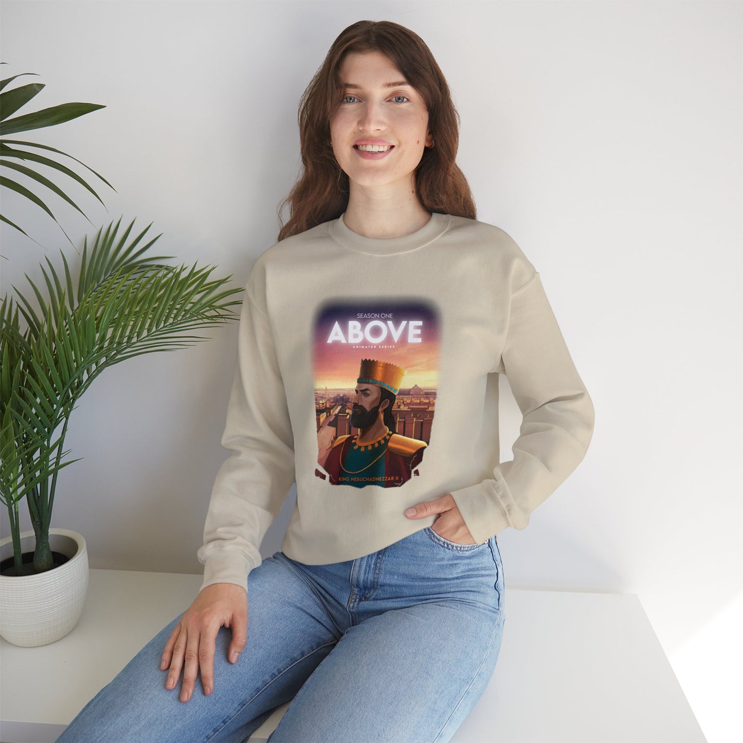 ABOVE - Animated Series | Unisex Heavy Blend™ Crewneck Sweatshirt