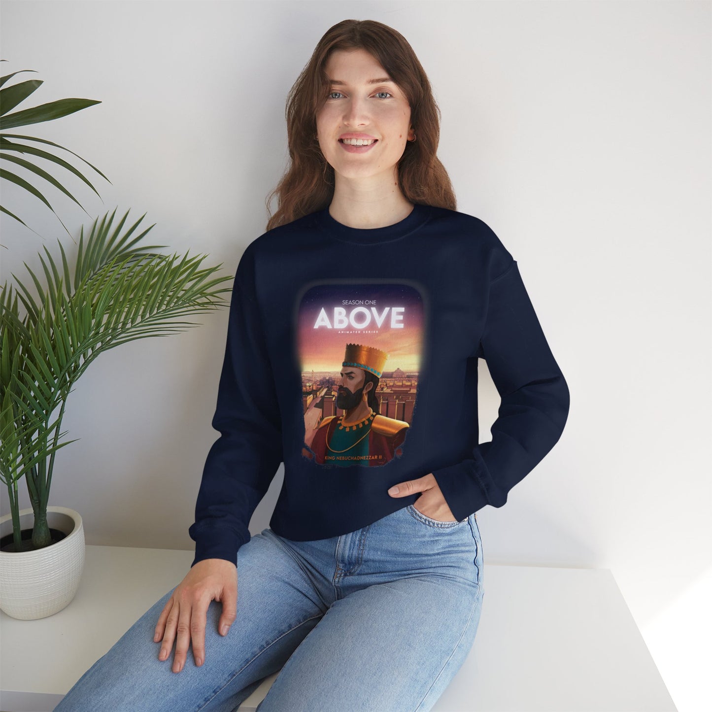 ABOVE - Animated Series | Unisex Heavy Blend™ Crewneck Sweatshirt
