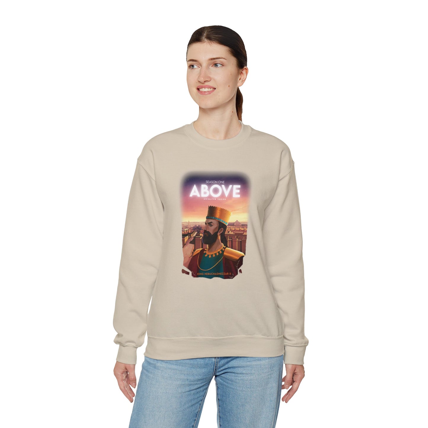 ABOVE - Animated Series | Unisex Heavy Blend™ Crewneck Sweatshirt