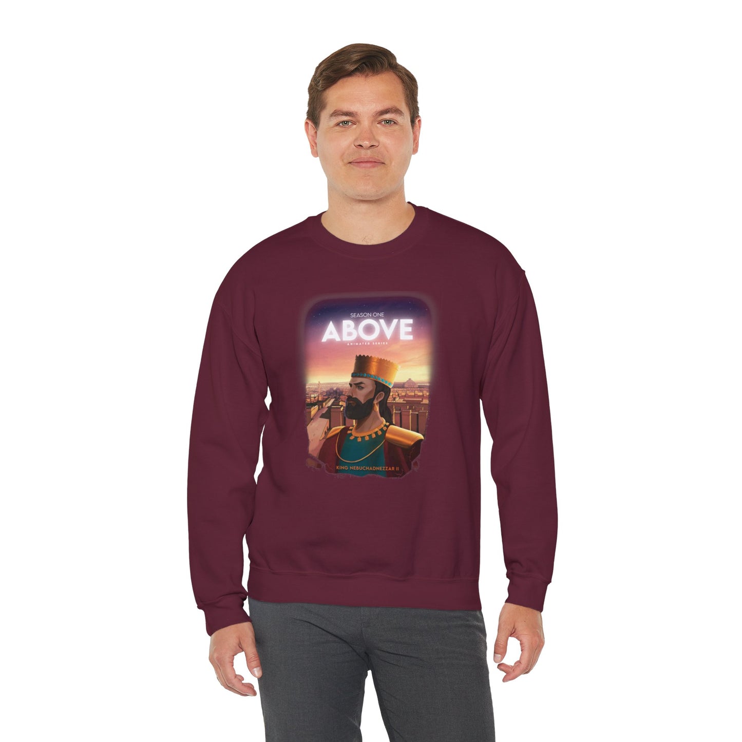 ABOVE - Animated Series | Unisex Heavy Blend™ Crewneck Sweatshirt