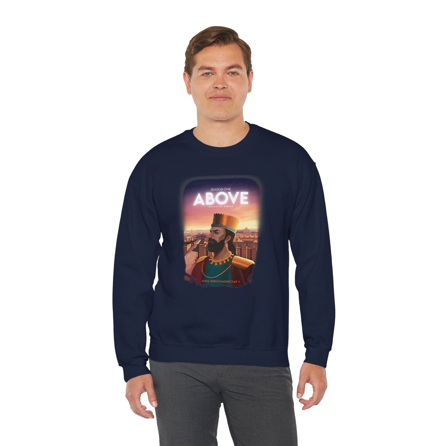 ABOVE - Animated Series | Unisex Heavy Blend™ Crewneck Sweatshirt