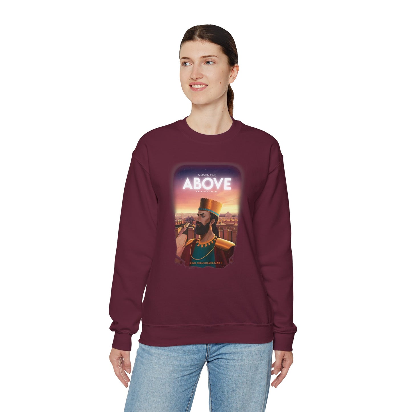ABOVE - Animated Series | Unisex Heavy Blend™ Crewneck Sweatshirt