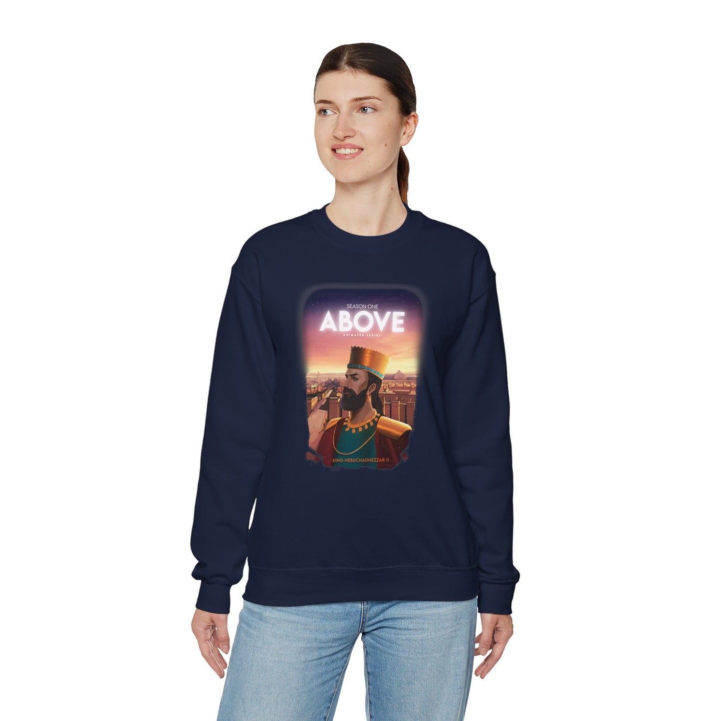 ABOVE - Animated Series | Unisex Heavy Blend™ Crewneck Sweatshirt