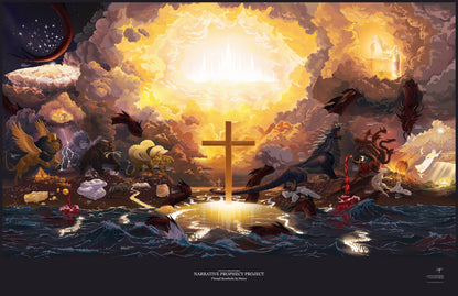 Prophecise The Story of Prophecy | Bible Prophecy Poster – Rebrand Prophecy Art