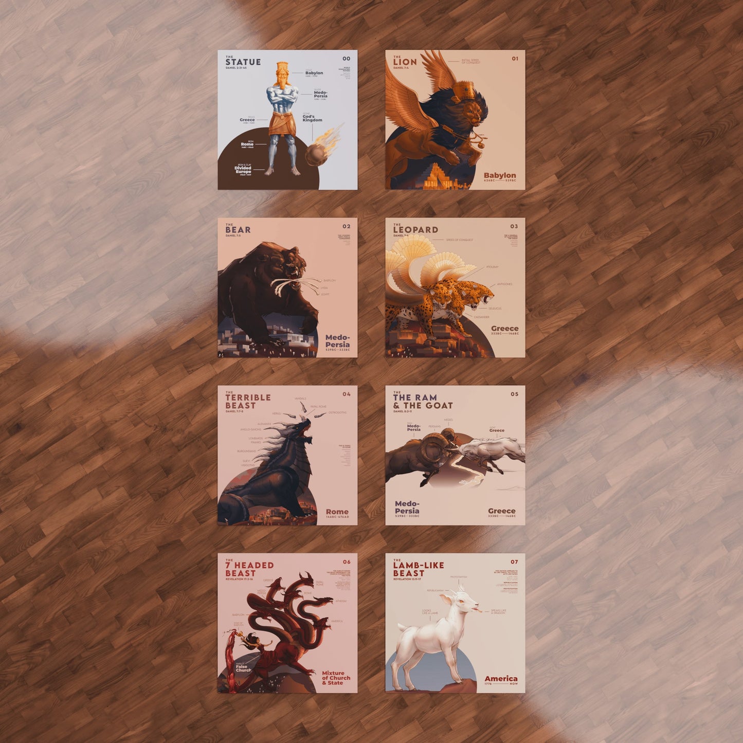 The Kingdoms Collection | Daniel & Revelation Wall Art