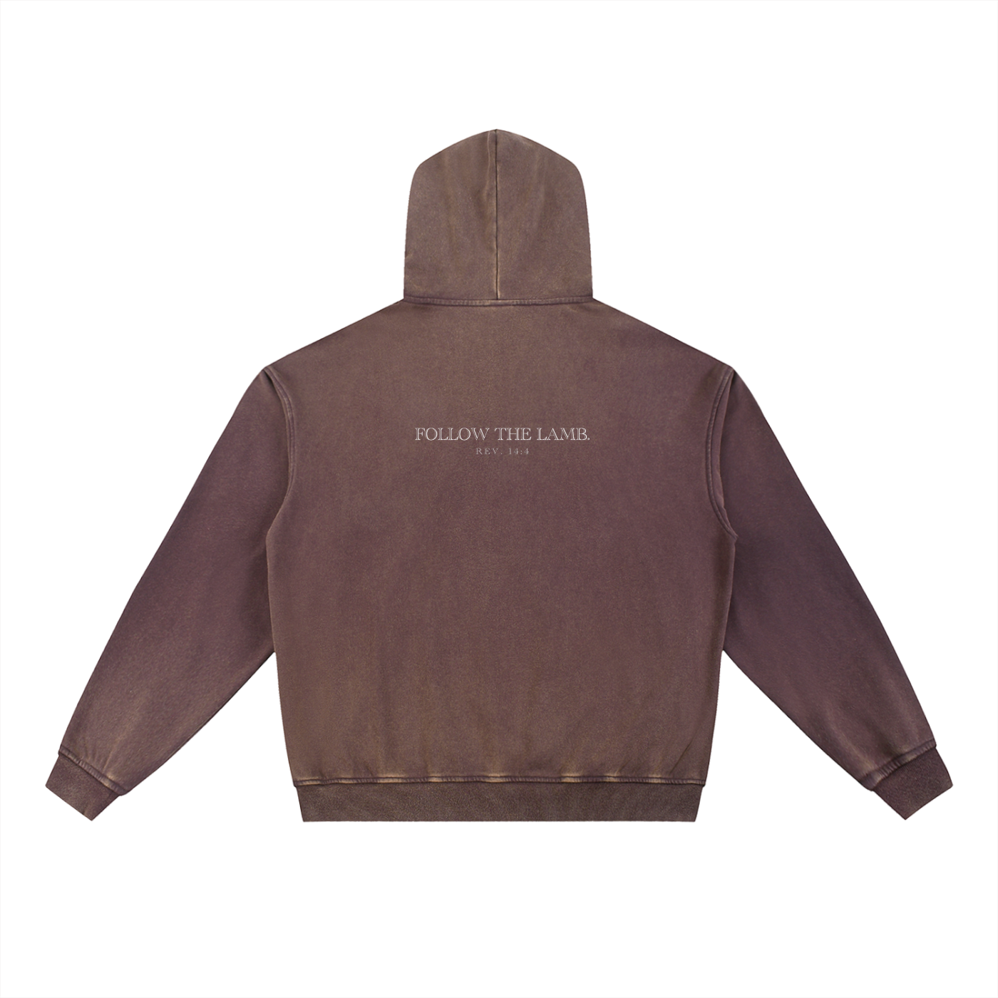 When Men Play God - LINE-WORK EDITION - Vintage Washed Gradient Fleece Hoodie