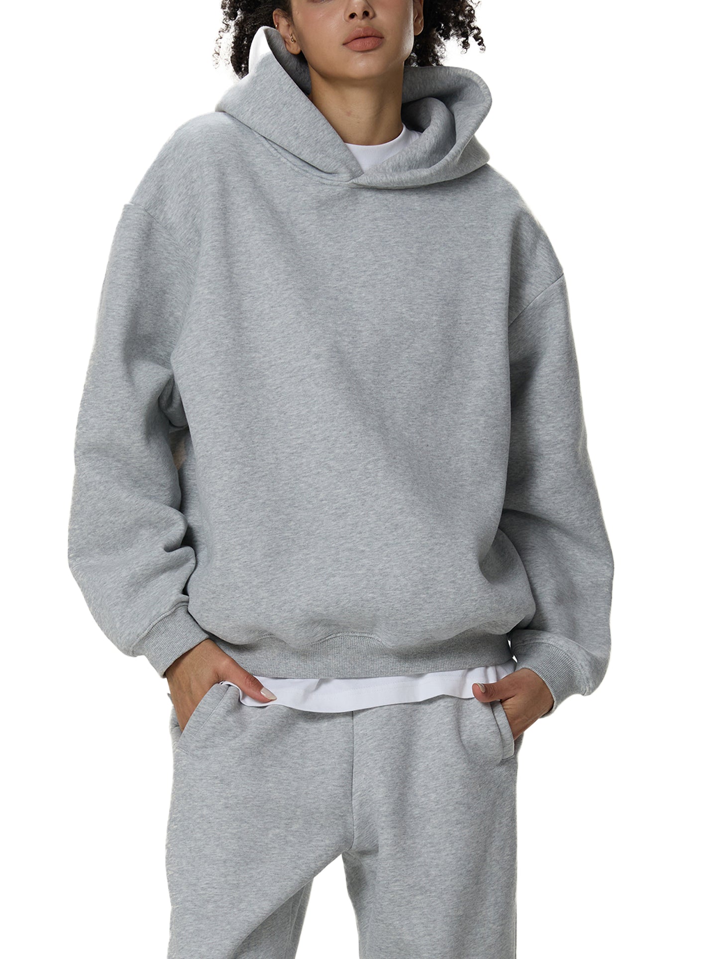 When Men Play God - LINE-WORK EDITION - Fleeced Boxy Hoodie