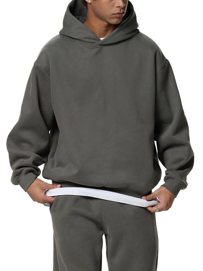 When Men Play God - LINE-WORK EDITION - Fleeced Boxy Hoodie