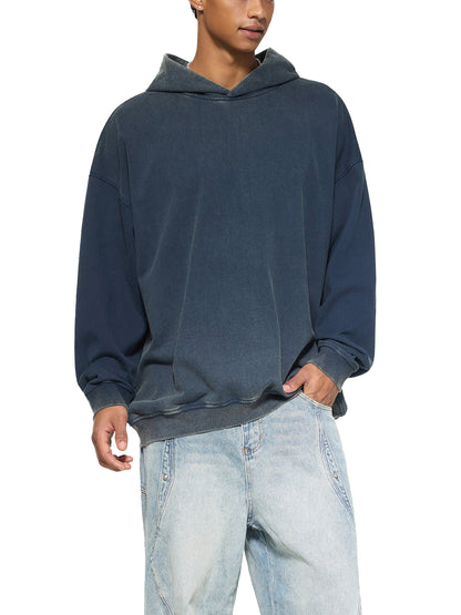 When Men Play God - LINE-WORK EDITION - Vintage Washed Gradient Fleece Hoodie